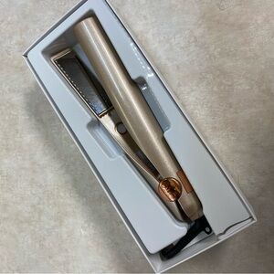 Tyme iron straightening hair tool for curls rose gold